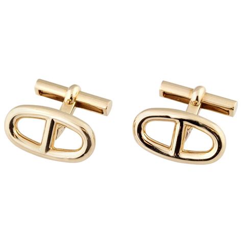 hermes cufflinks men.